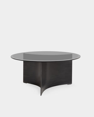 Arc Table - Medium - Black patinated steel