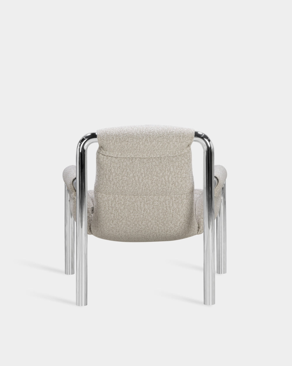 Atli Lounge Chair - Chrome-plated legs - Bosa col. 04
