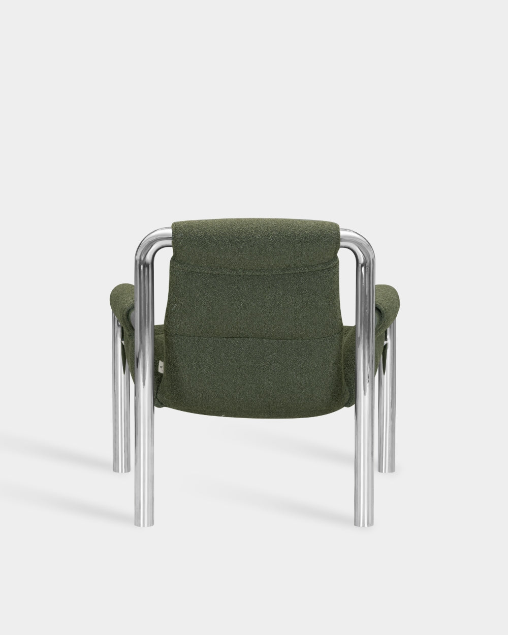 Atli Lounge Chair - Chrome-plated legs - Cuddle col. 16