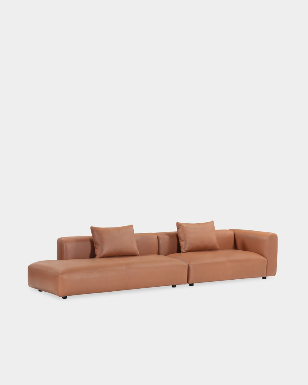 Boketto Sofa - Mod. 13 + 6 - Parma col. Cognac