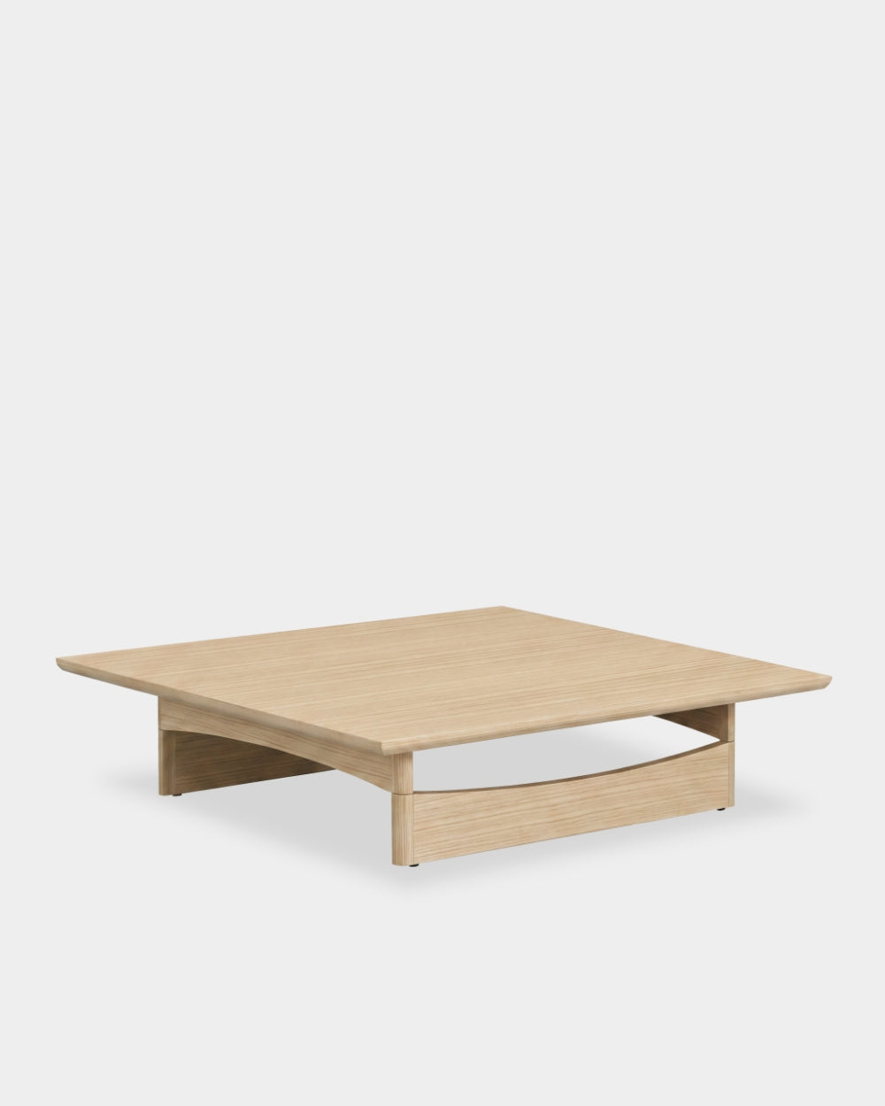 Bower Coffee Table - 120 x 120 - Light oak