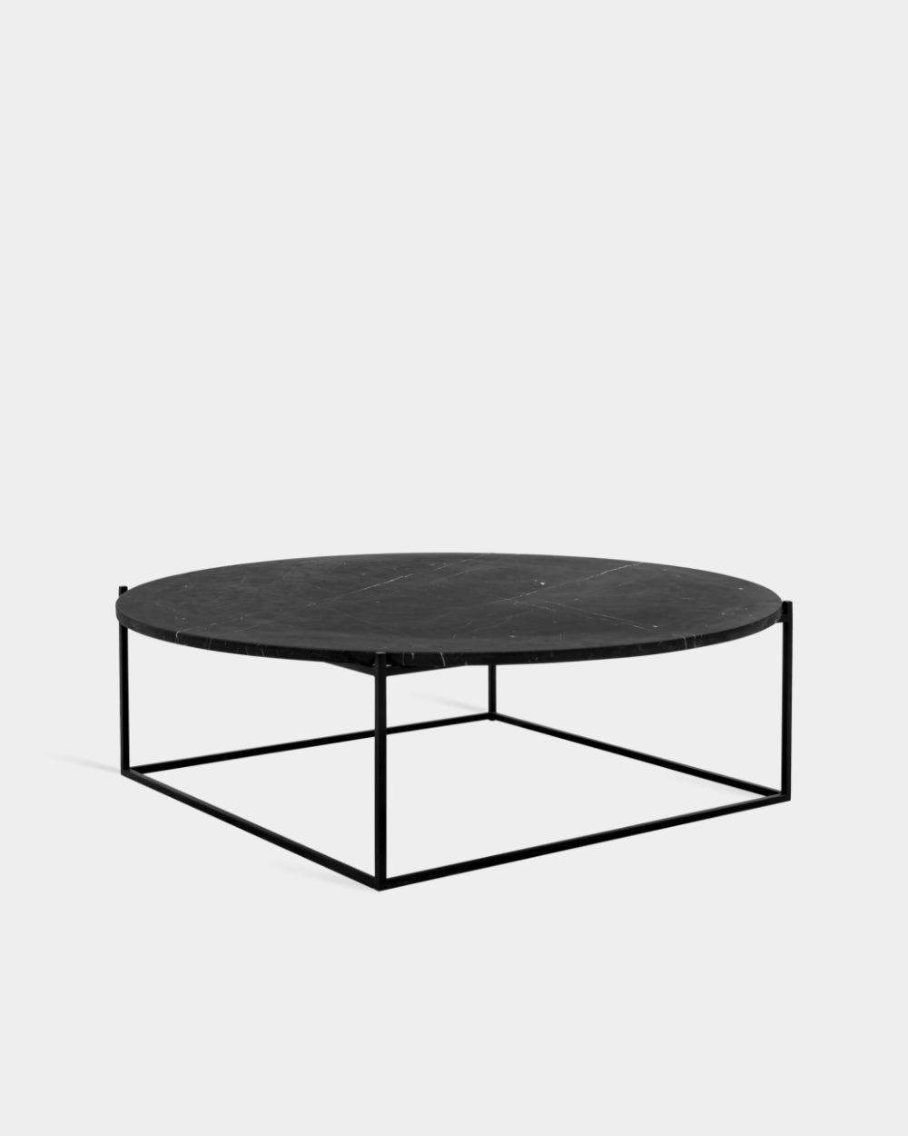 Circle Table - Large - Nero Marquina marble