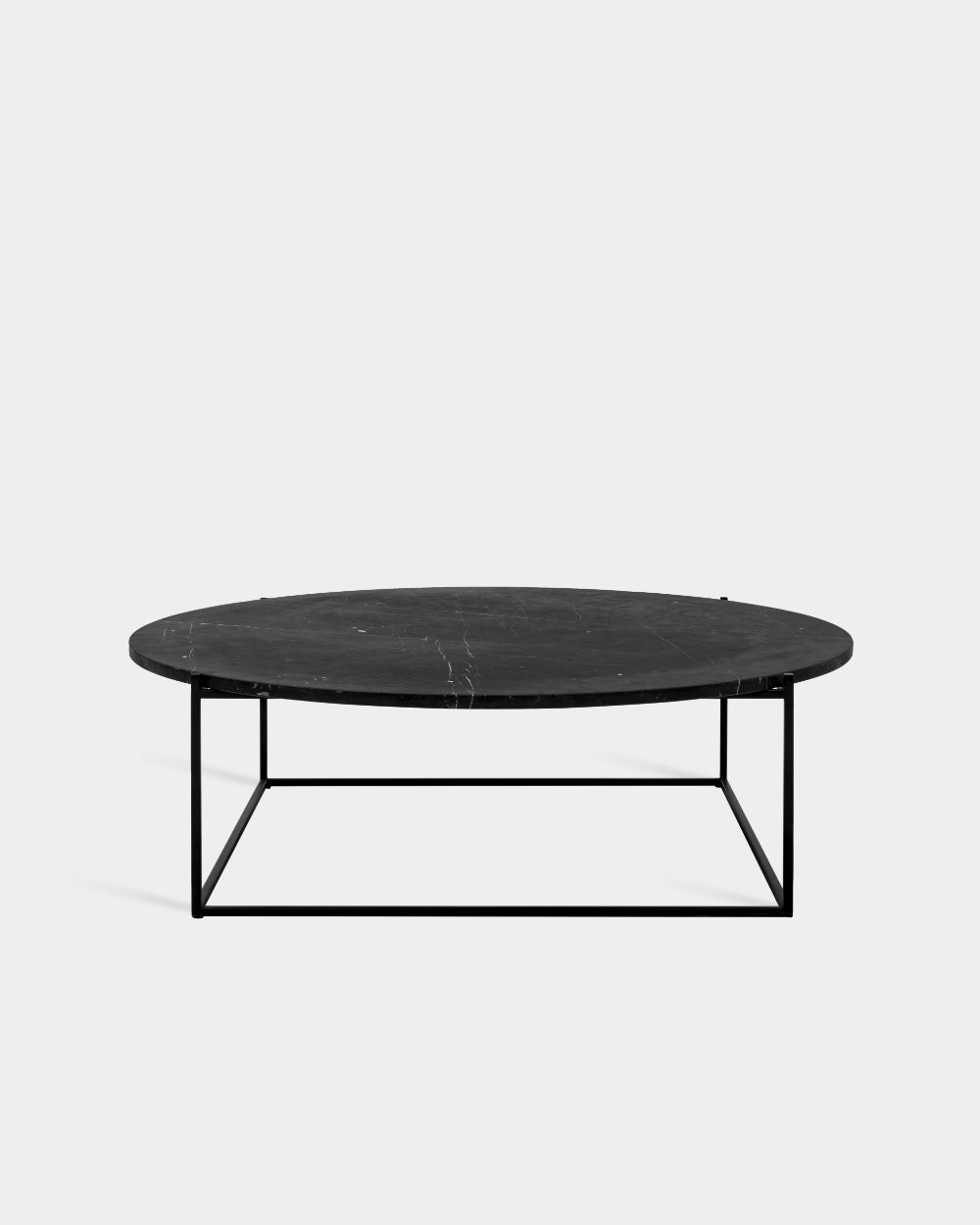 Circle Table - Large - Nero Marquina marble