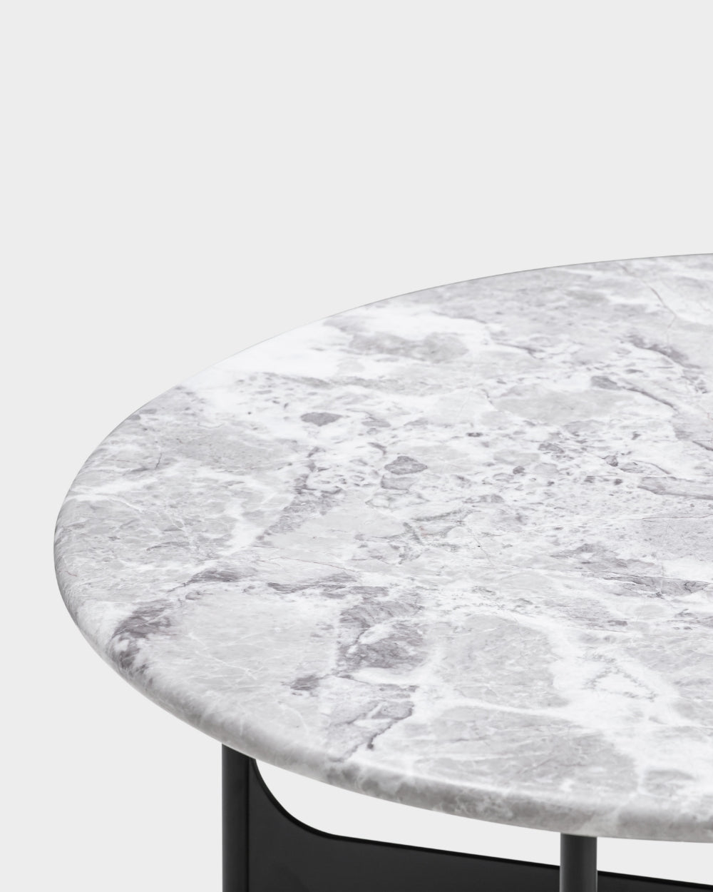 Floema Coffee Table - Medium - Grey Emperador marble