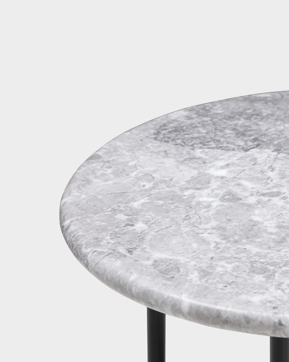 Floema Table - Small - Grey Emperador marble