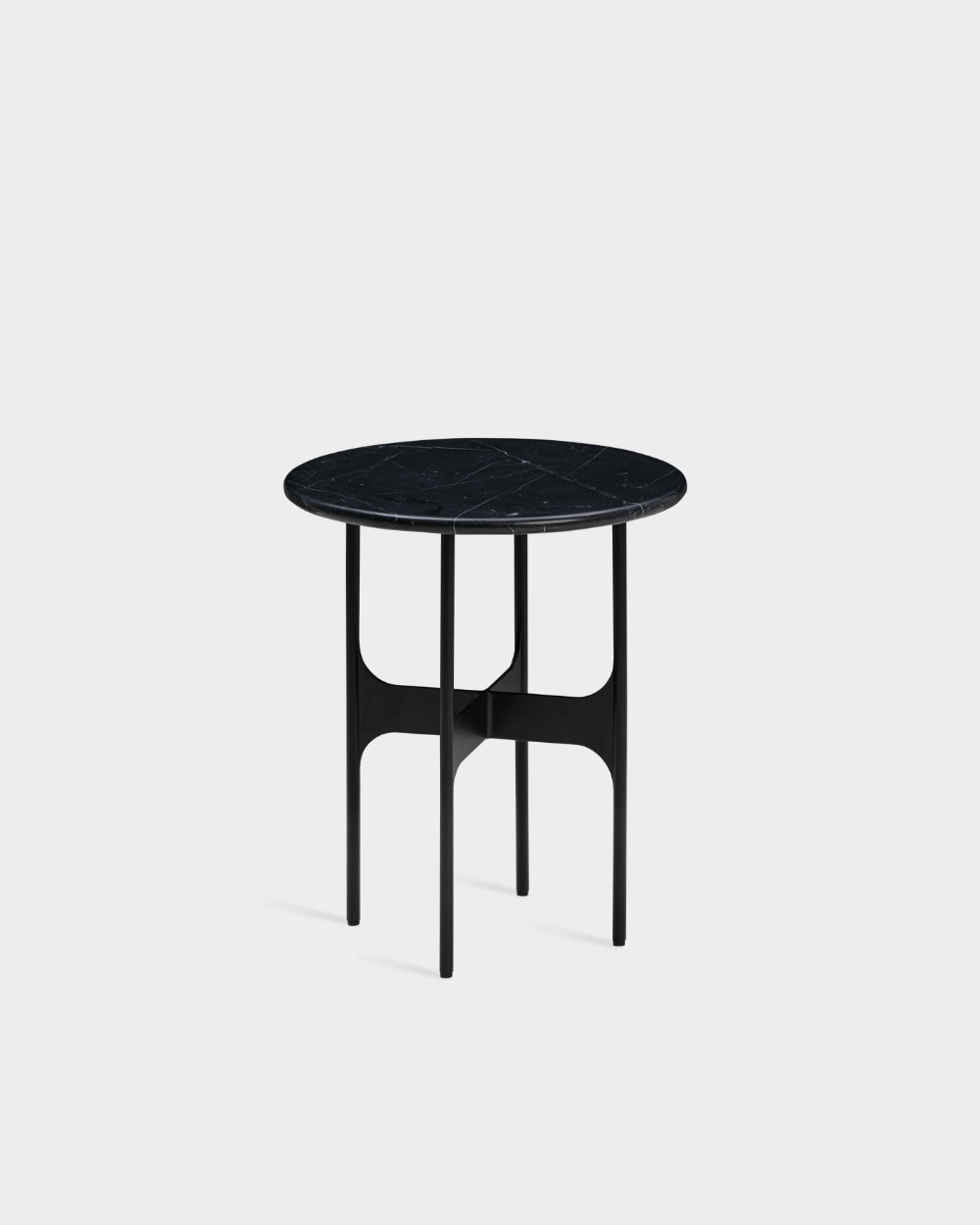 Floema Table - Small - Nero Marquina marble