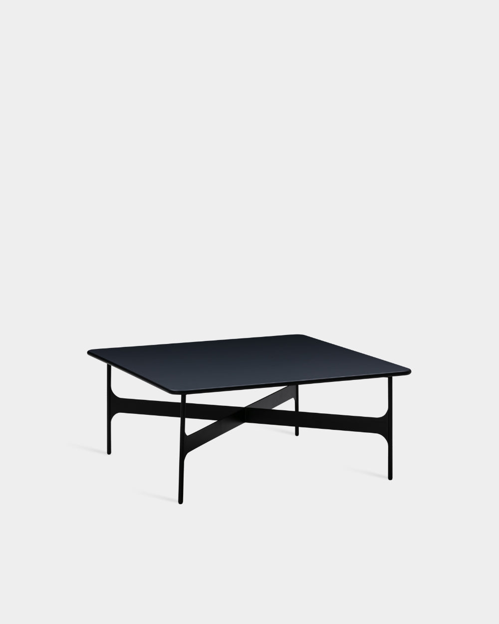 Floema Coffee Table - Square - Black laminate