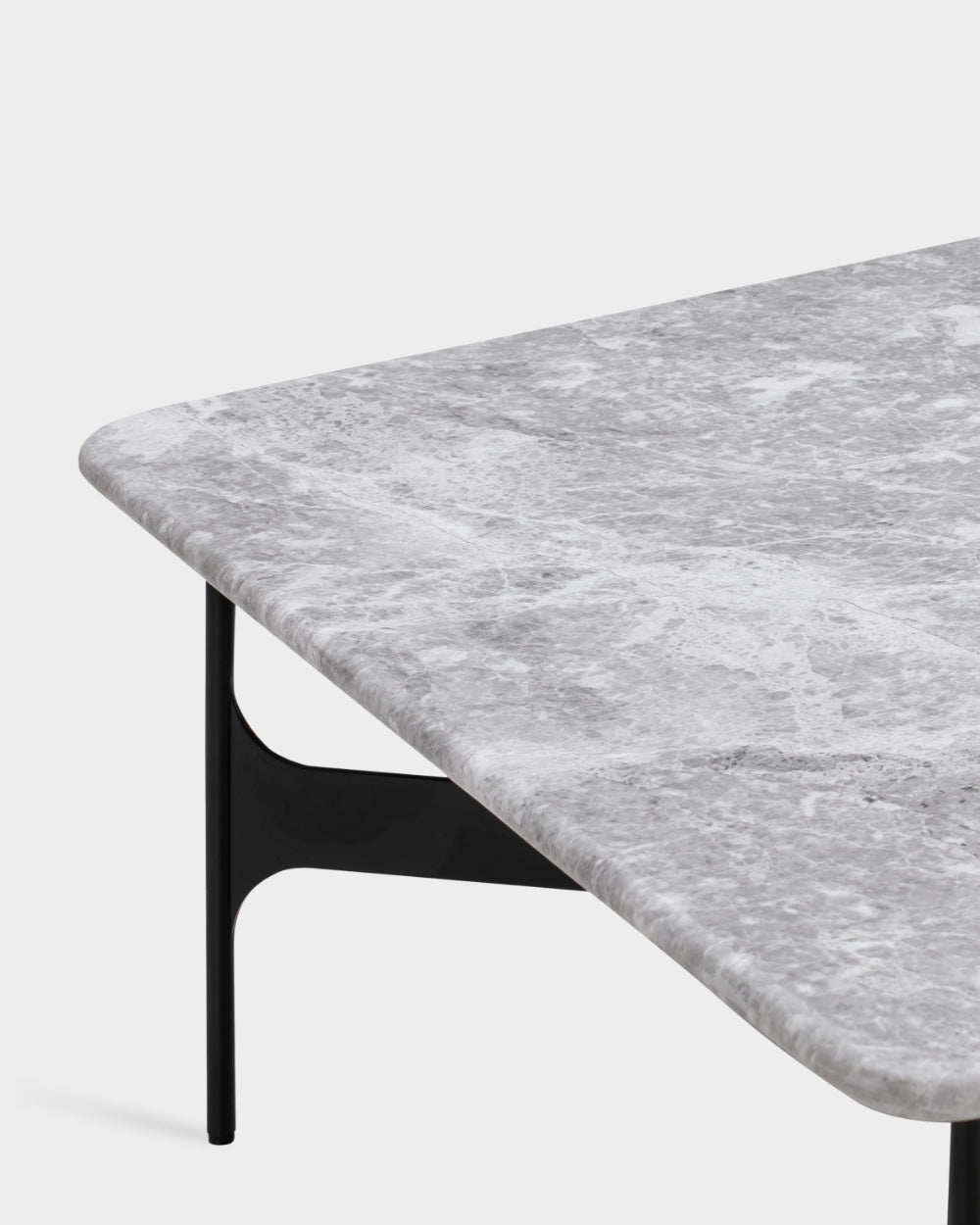 Floema Coffee Table - Square - Grey Emperador marble