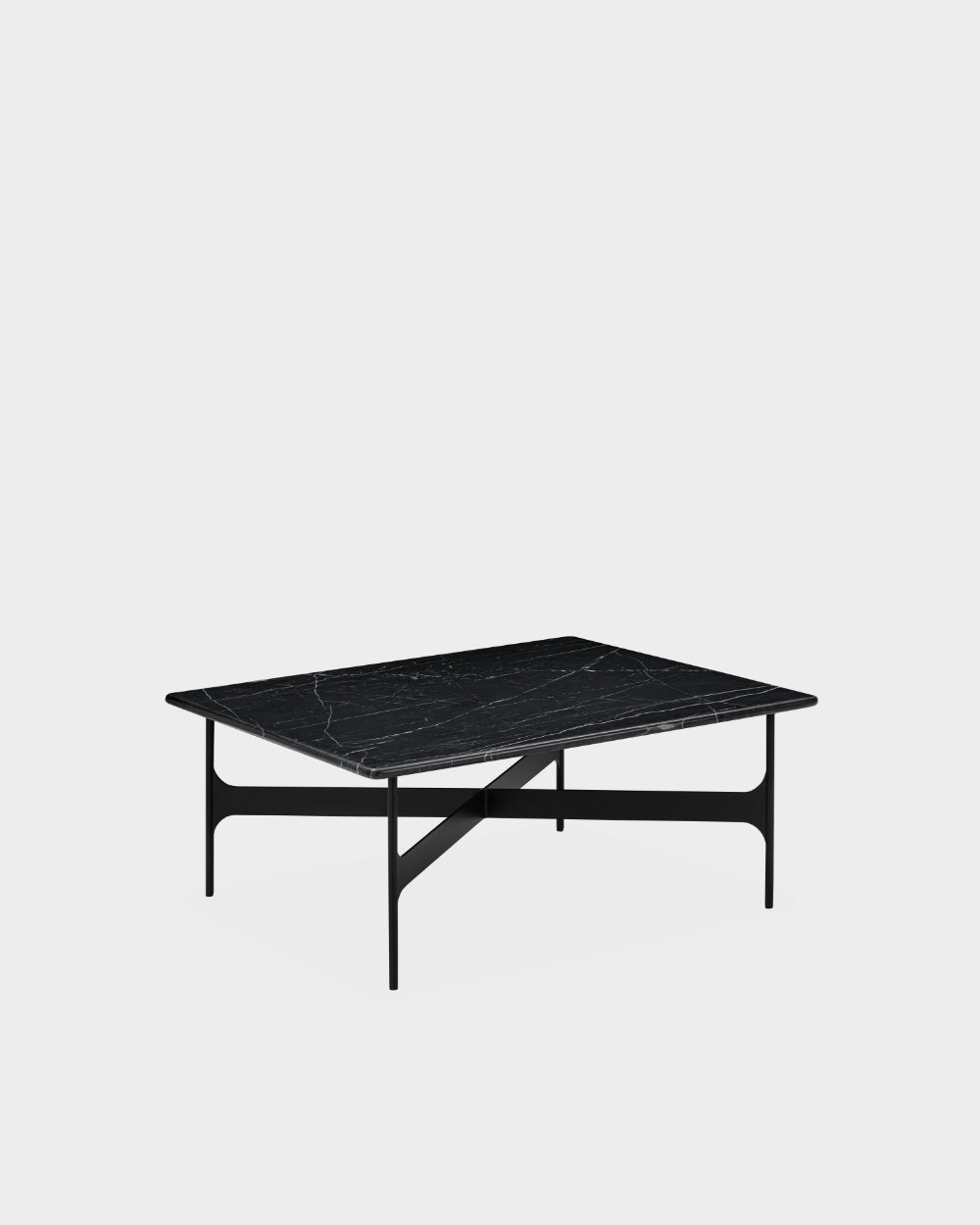 Floema Coffee Table - Square - Nero Marquina marble