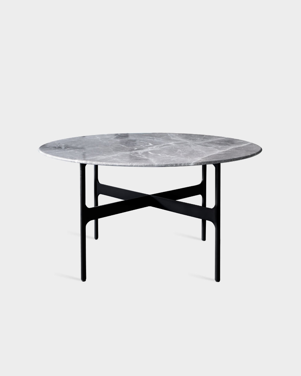 Floema Dining Table - Dining Table - Grey Emperador marble