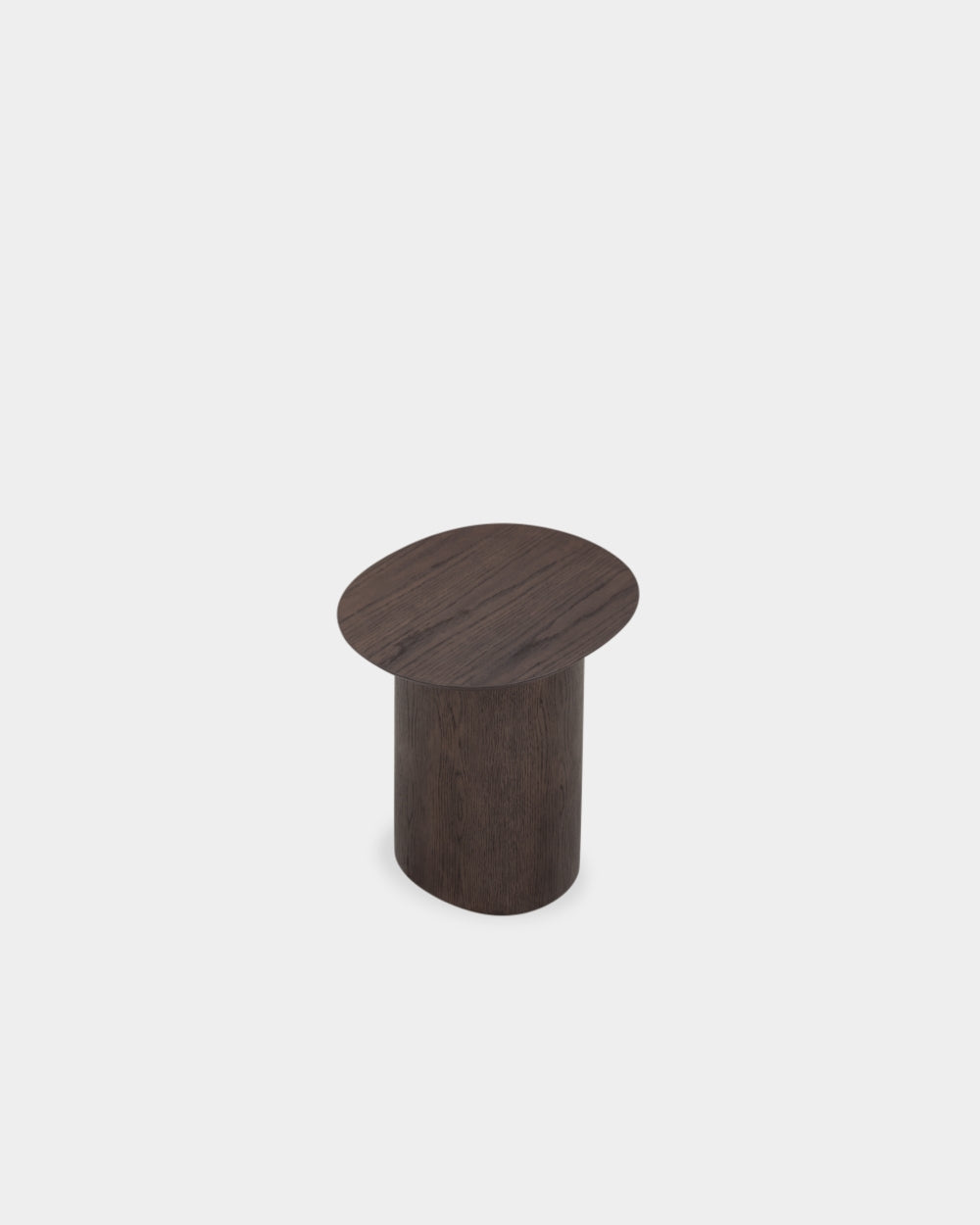 Kin Side Table - Brown-stained oak