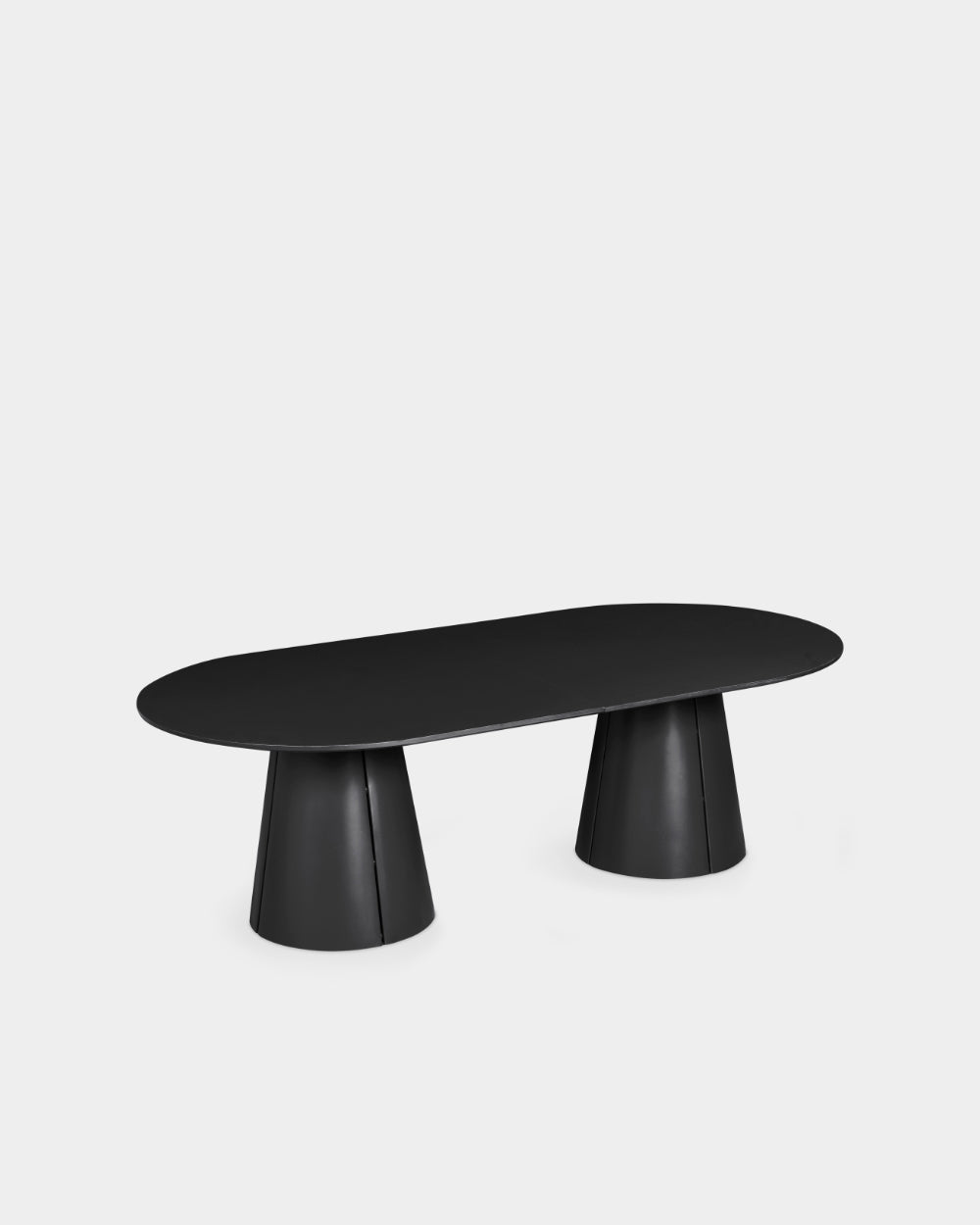 Trim Table - 240 x 120 cm - Black/black laminate