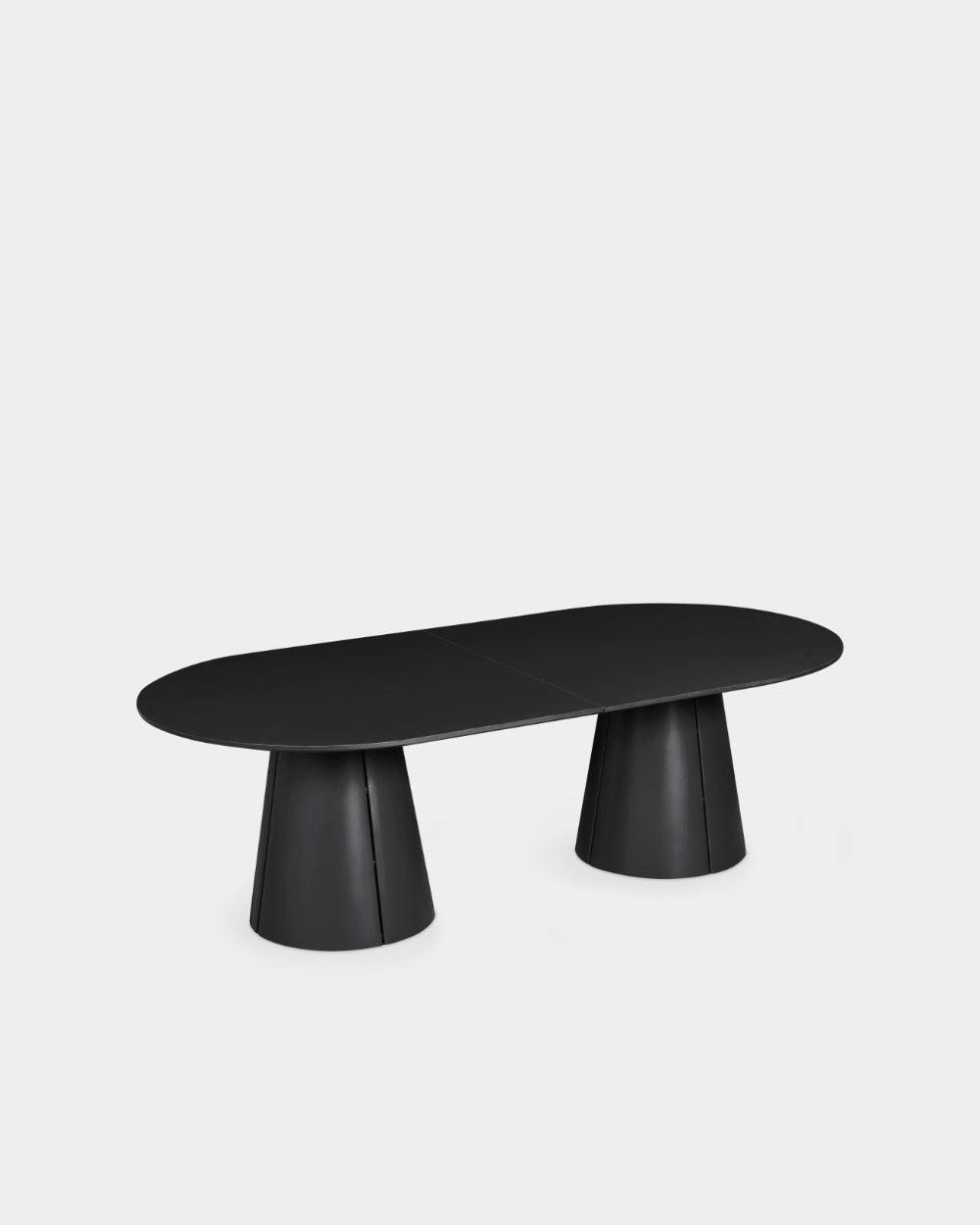 Trim Table - 240 x 120 cm - Black/black laminate