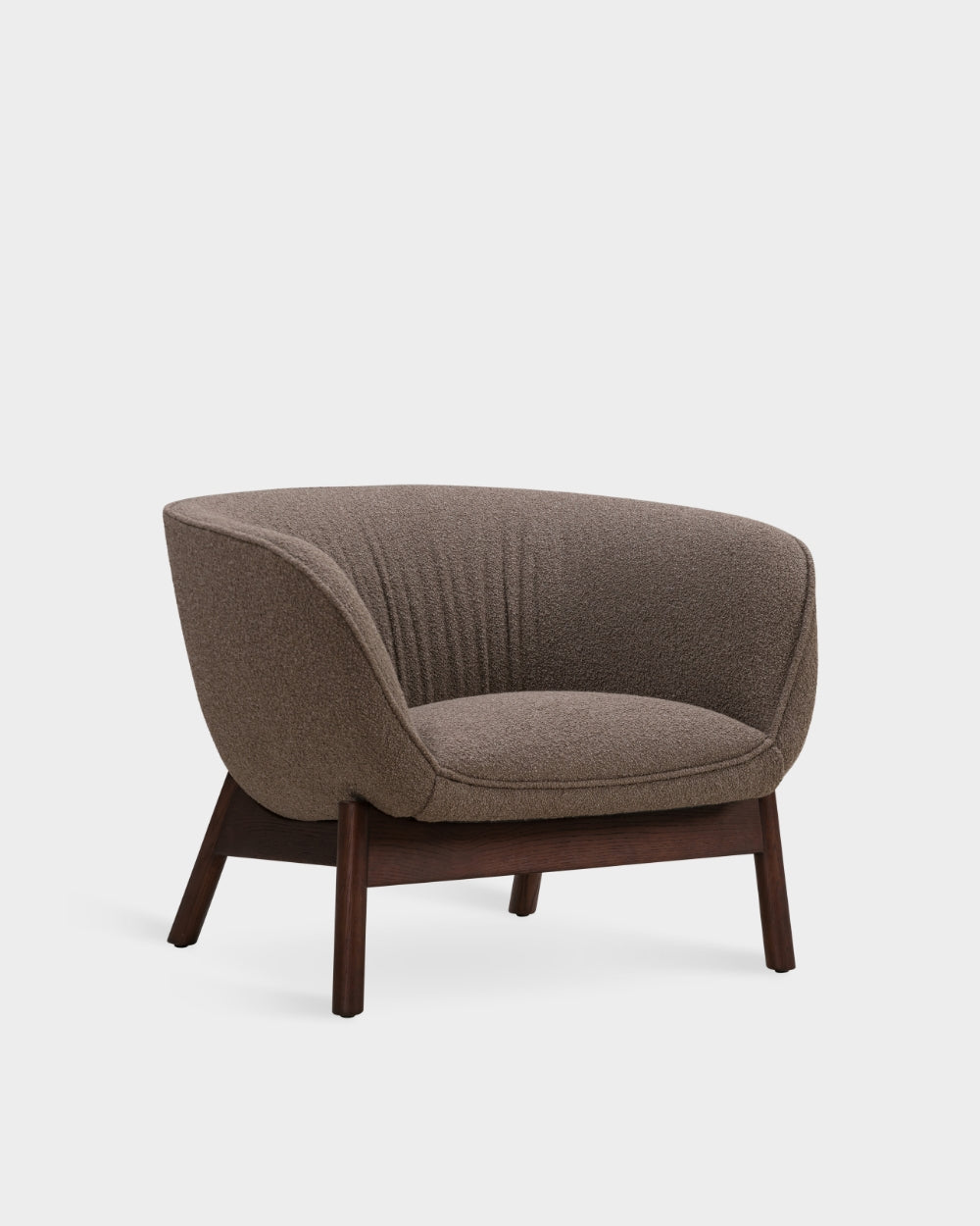 Vista Lounge Chair - Dark Brown - Cuddle col. 06