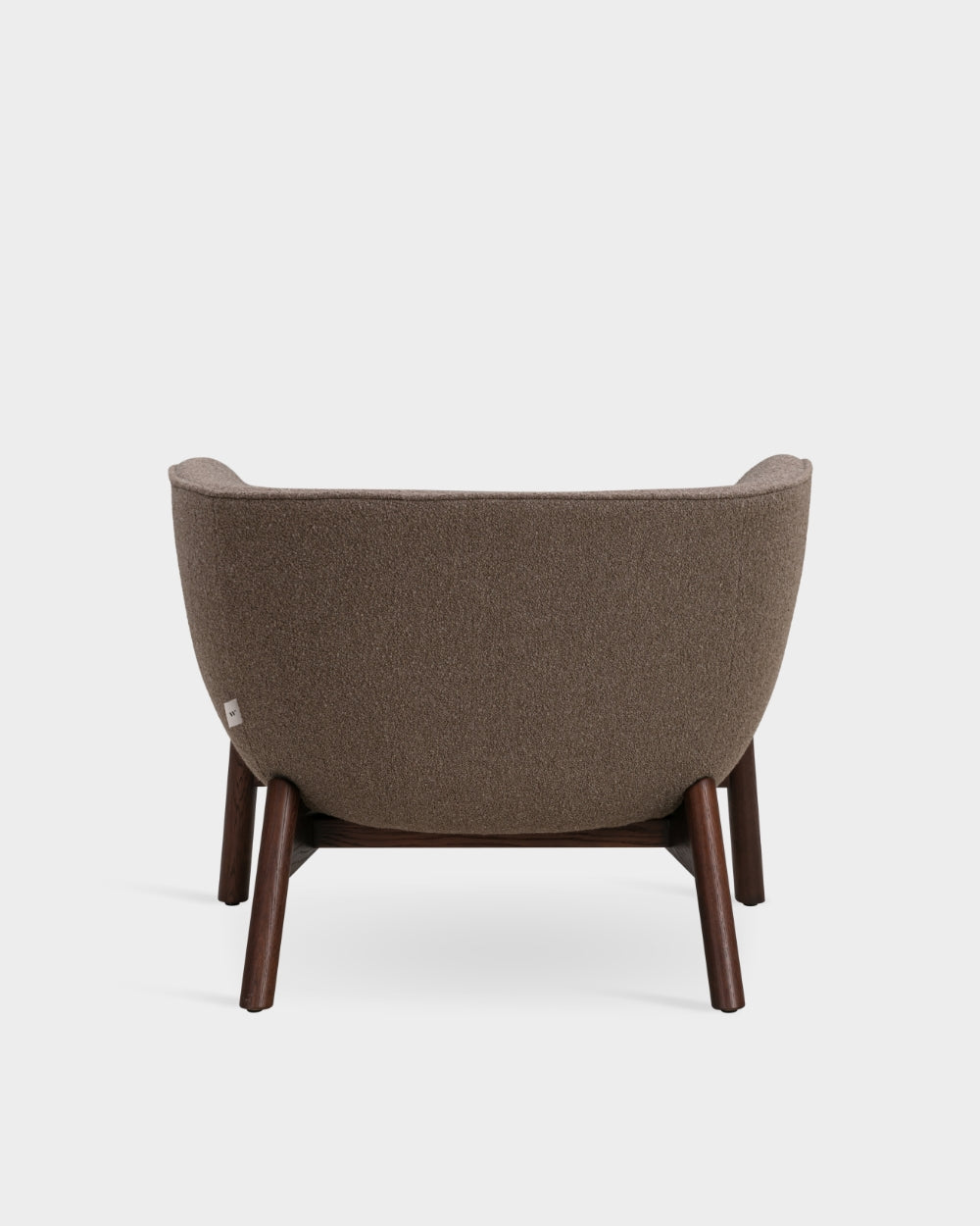 Vista Lounge Chair - Dark Brown - Cuddle col. 06
