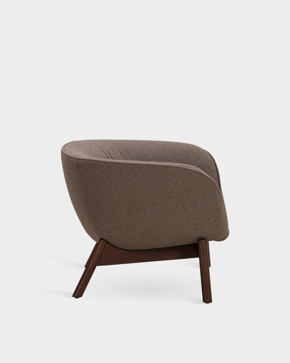 Vista Lounge Chair - Dark Brown - Cuddle col. 06