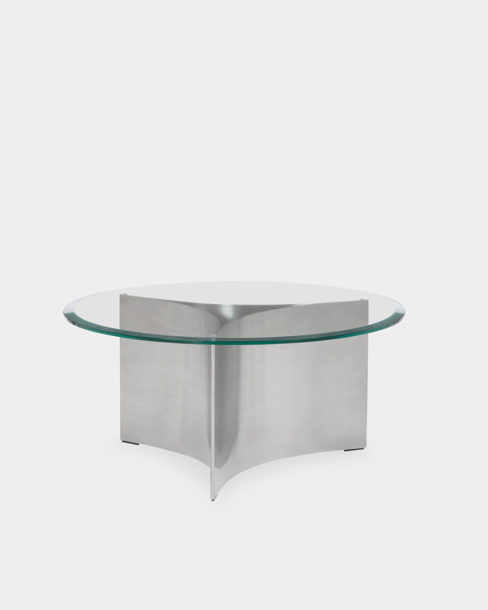 Arc Table - Medium - Brushed steel