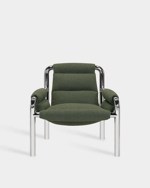 Atli Lounge Chair - Chrome-plated legs - Cuddle col. 16