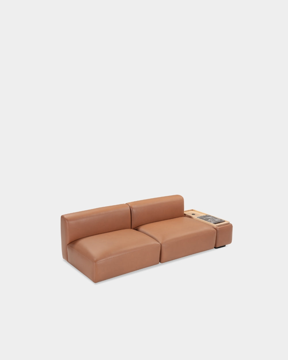 Boketto Sofa - Mod. 8 + 8 + 19 - Parma col. Cognac