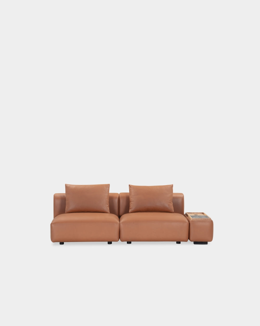 Boketto Sofa - Mod. 8 + 8 + 19 - Parma col. Cognac
