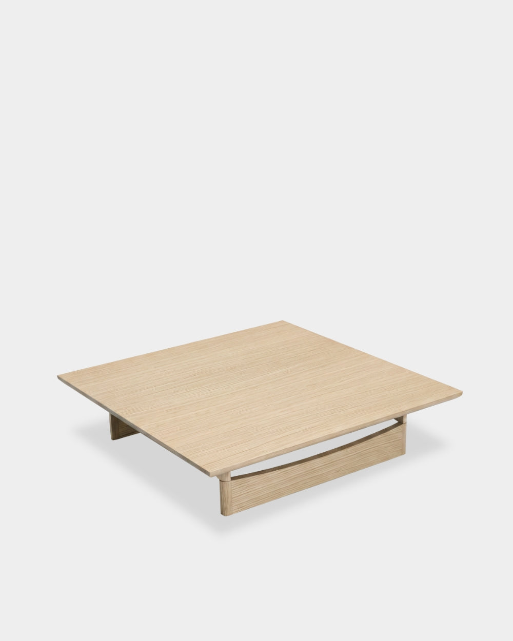 Bower Coffee Table - 120 x 120 - Light oak