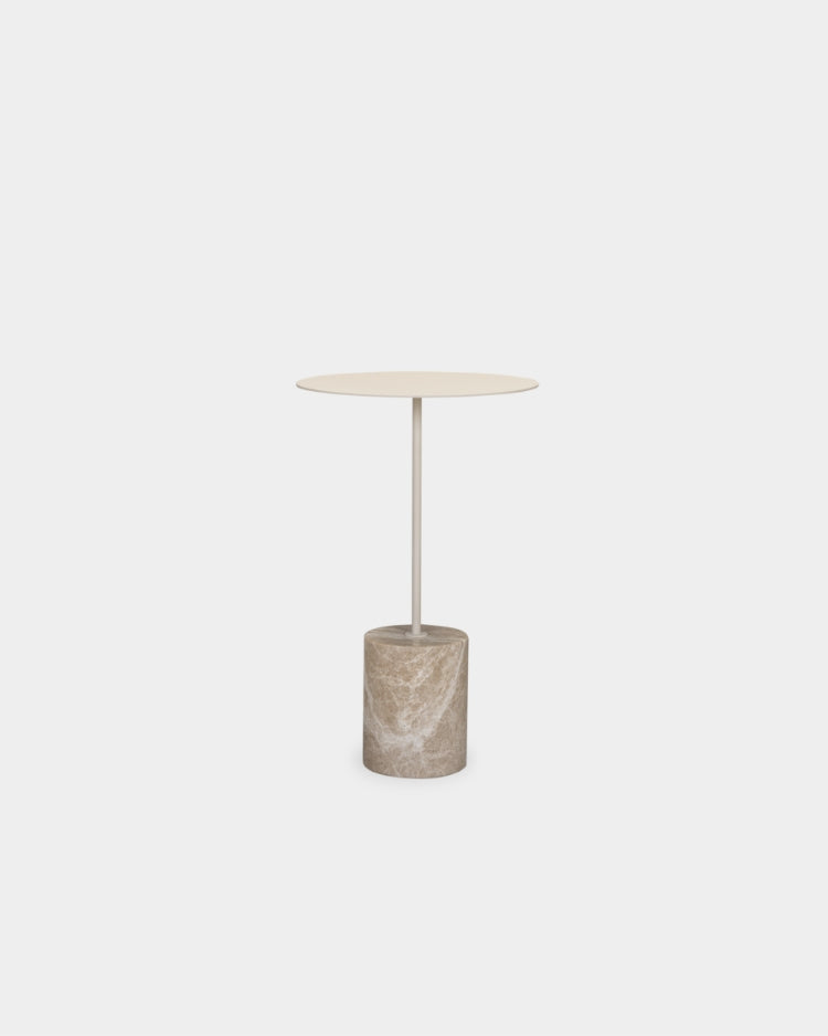 Calibre Side Table - Sand - High