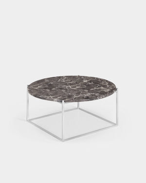 Circle Table - Medium - Pietra Grey marble