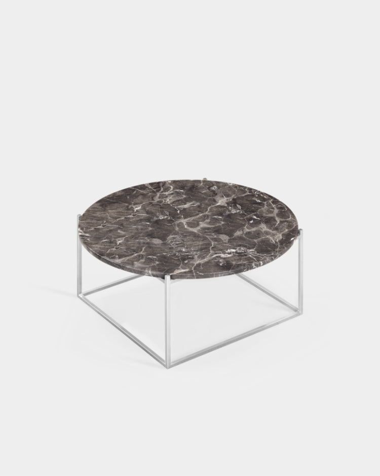 Circle Table - Medium - Pietra Grey marble