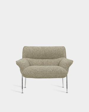 Duvet Lounge Chair - Chrome - Zero col. 0002