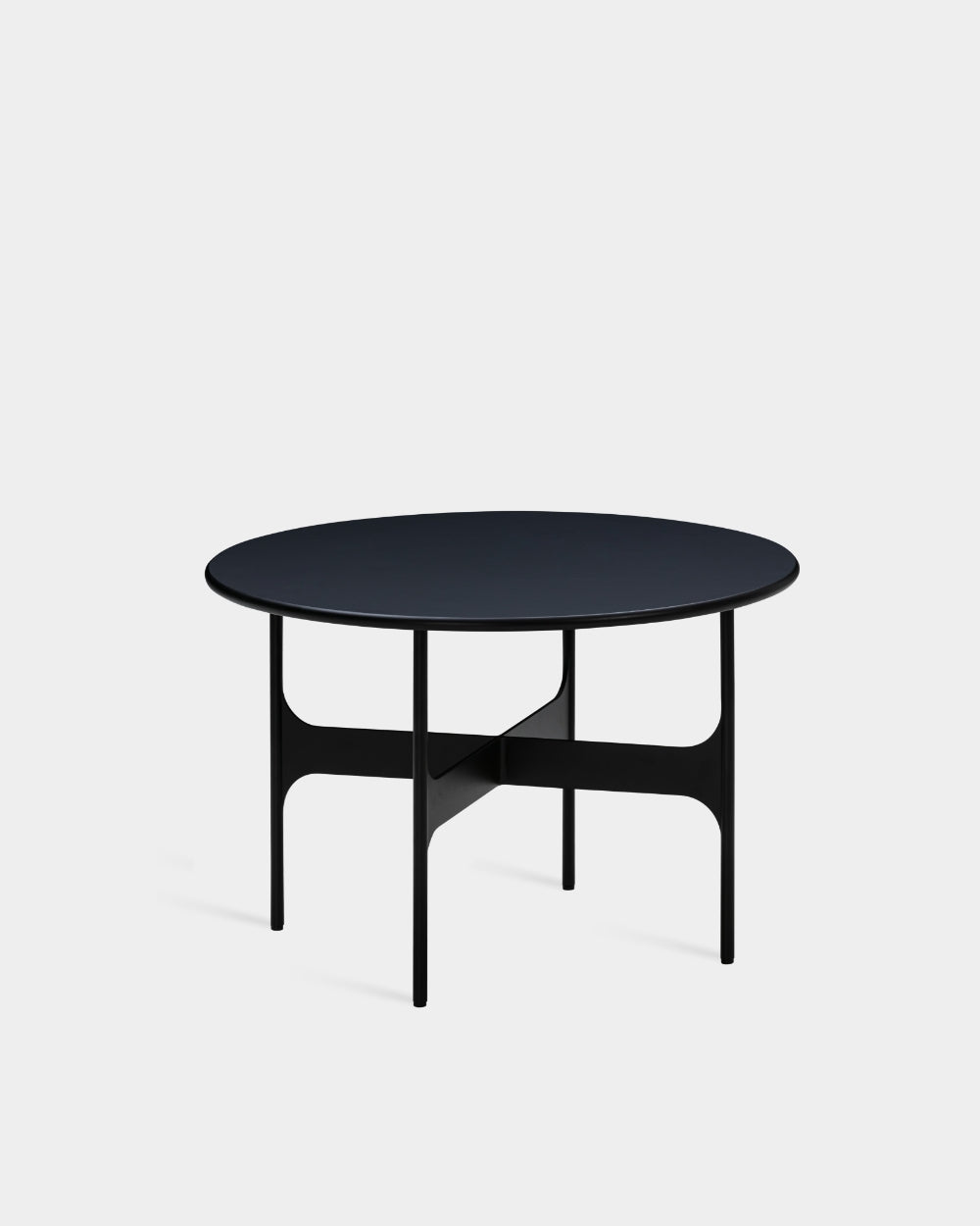 Floema Coffee Table - Oval - Black laminate