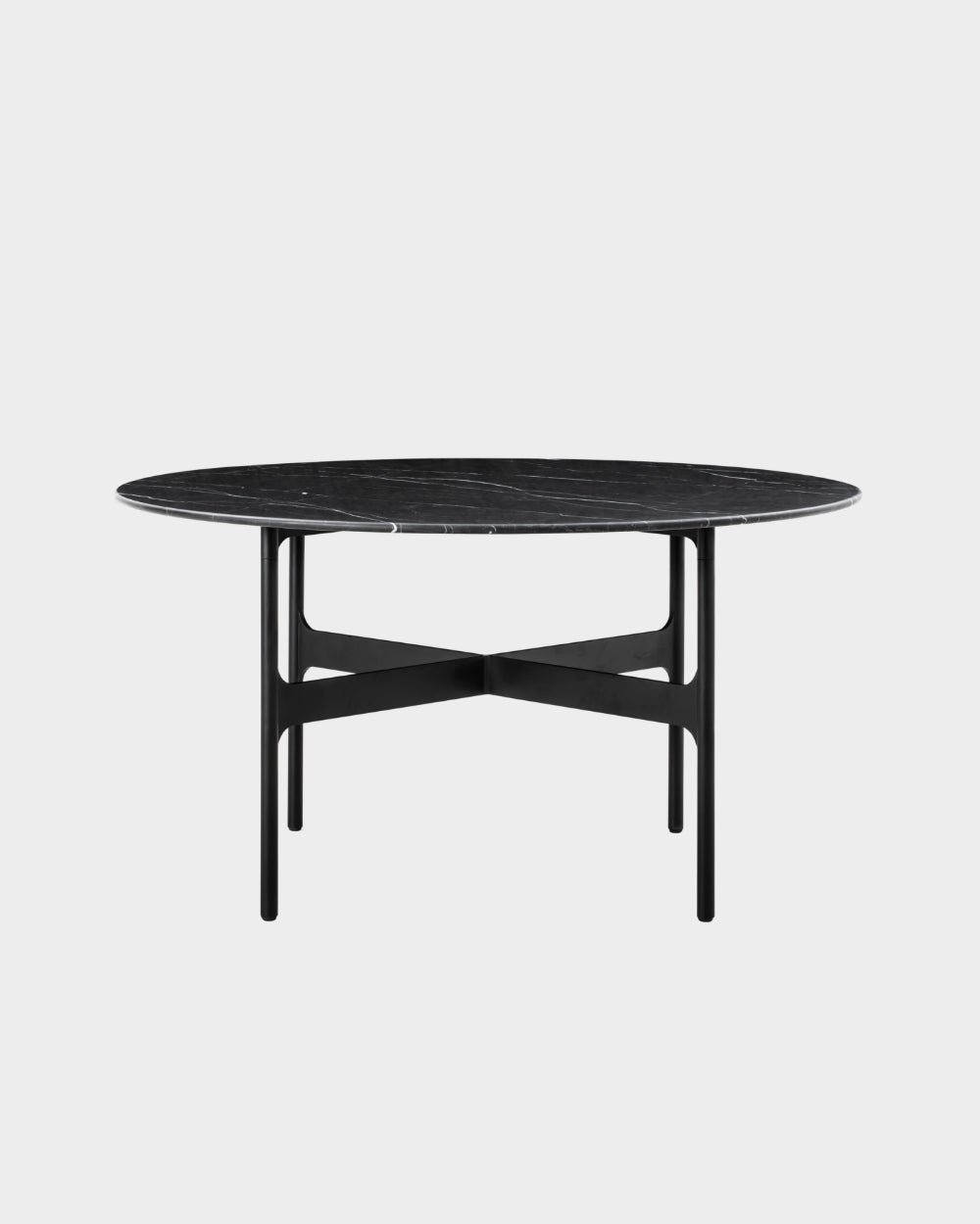 Floema Dining Table - Dining Table - Nero Marquina marble