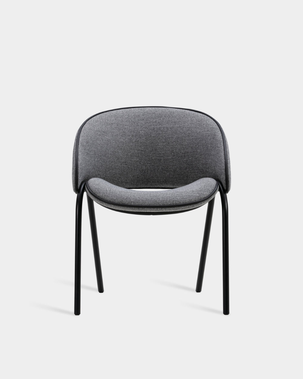 Folium Dining Chair - With leather piping - Agata col. 04