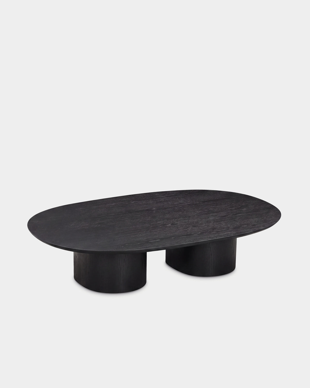 Kin Duo Coffee Table - Black-stained oak