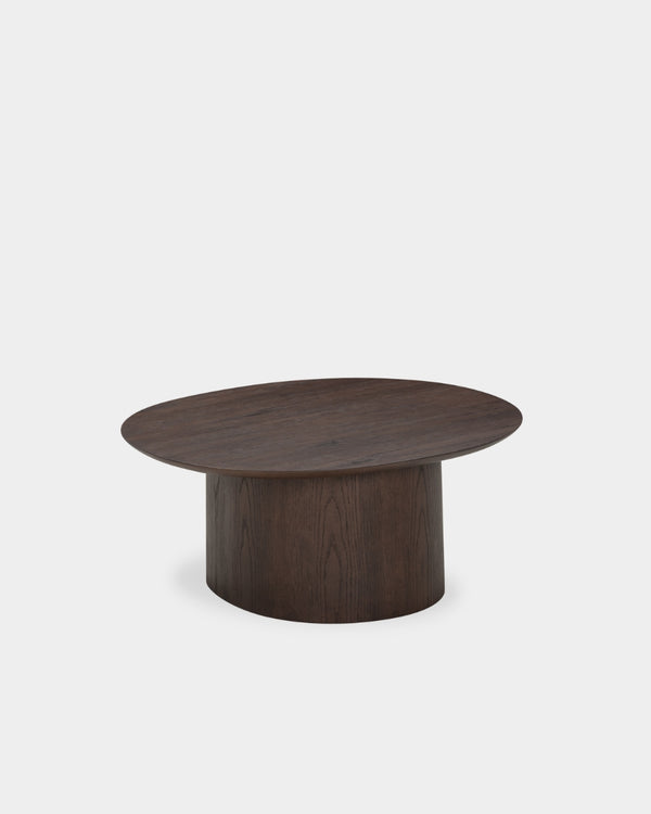 Kin Coffee Table - Brown-stained oak