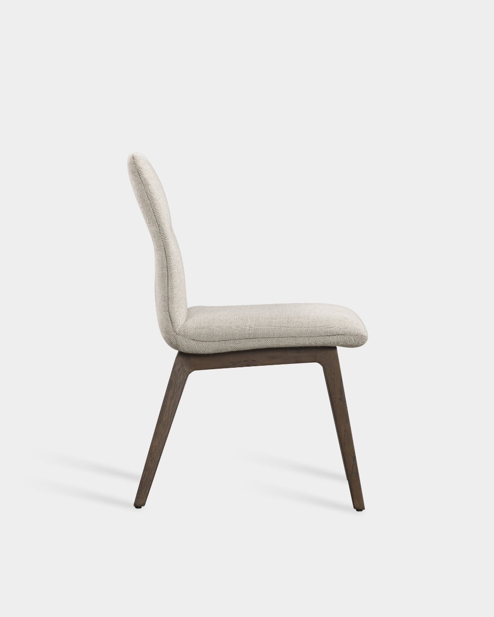 Ori Low Back Chair - Wooden base - Fiord col. 262