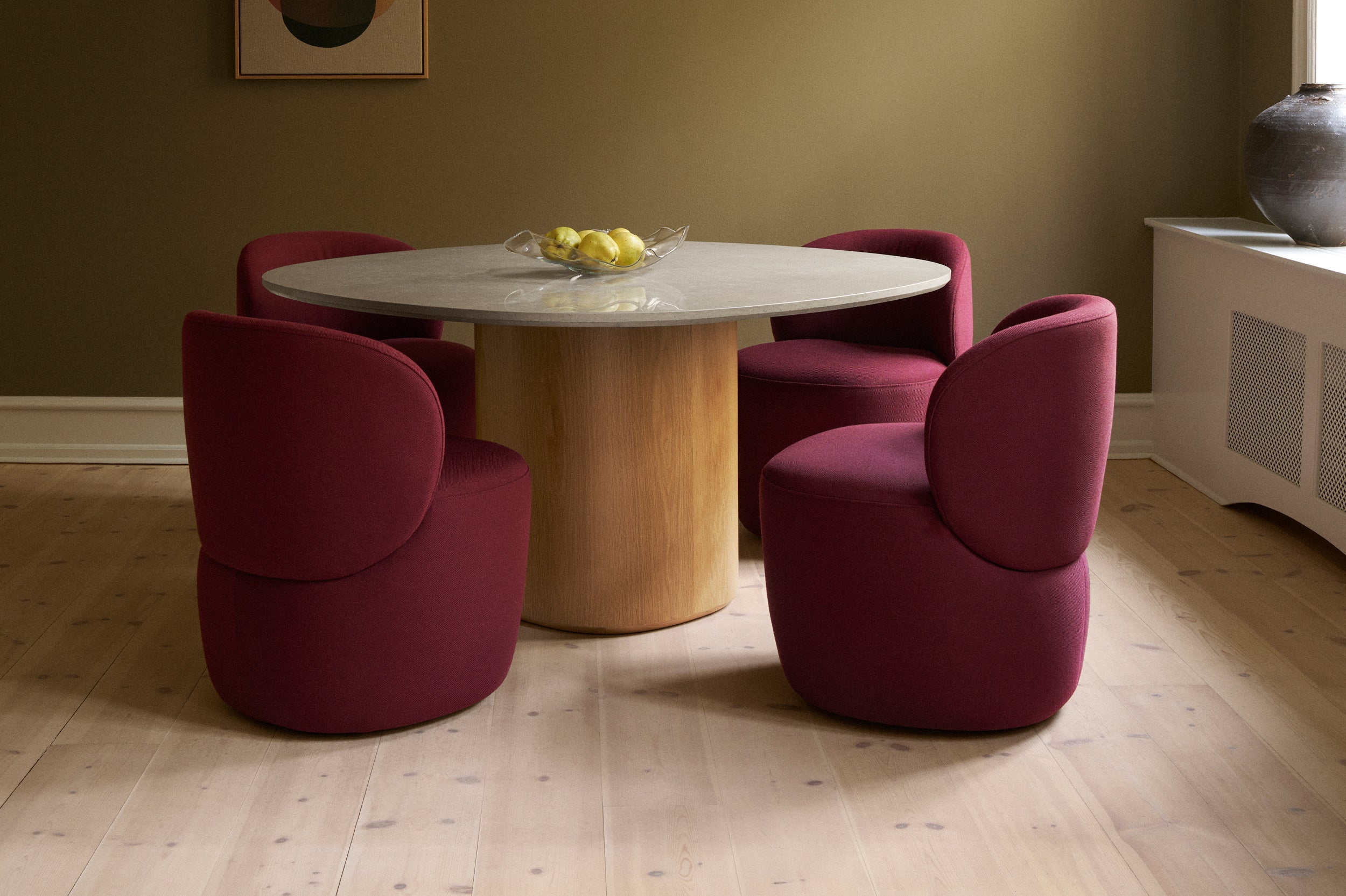 Wendelbo WON ヴェネルボ　ウォン パンプキンスツール チェア IDC OTSUKA(大塚家具) 取り扱い、デンマークのWendelbo社よりWON