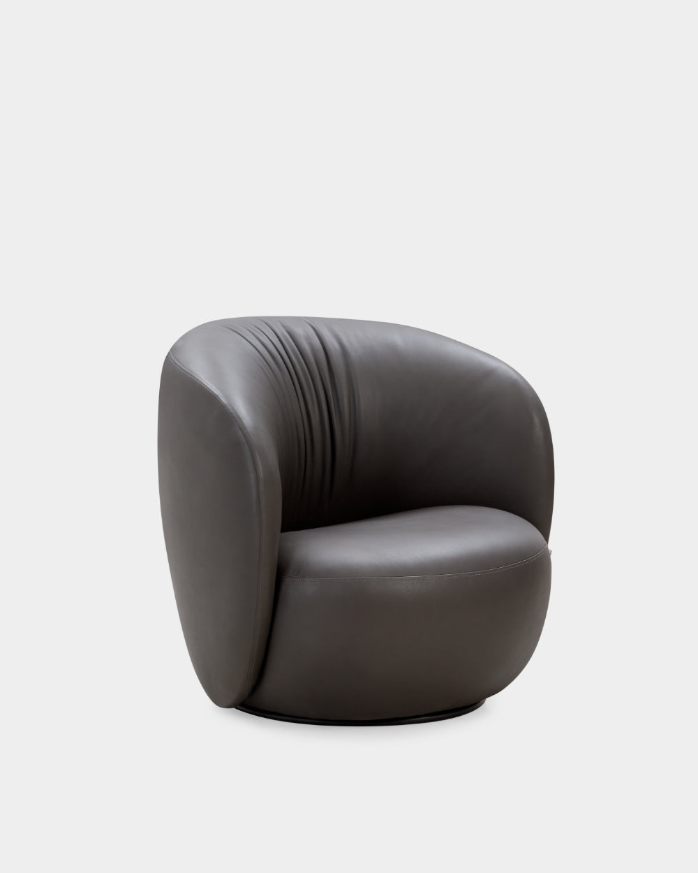 Ovata Lounge Chair - Large - Parma col. Graphite