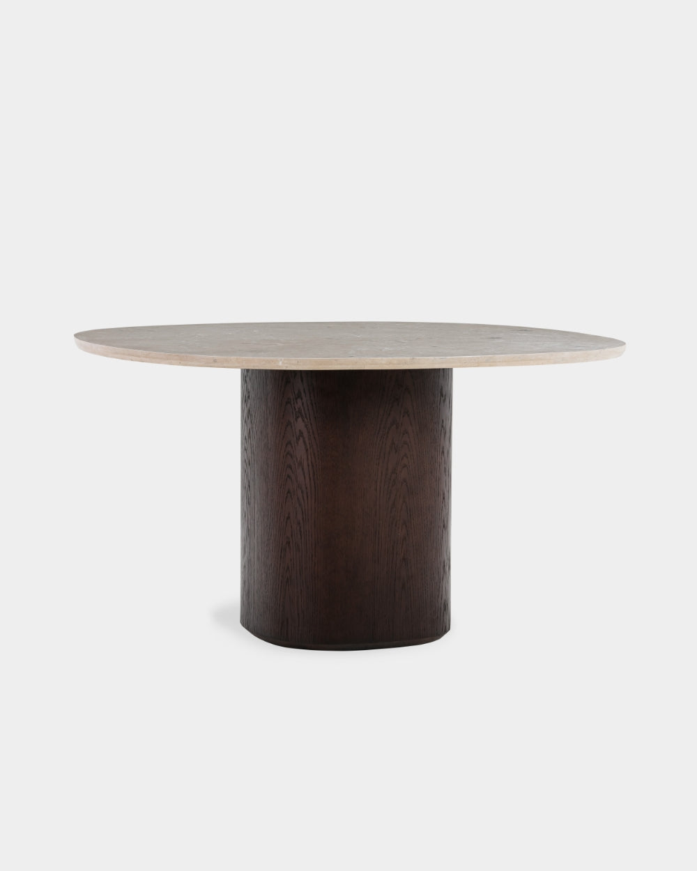 Ovata Dining Table - Dining Table - Dark brown base