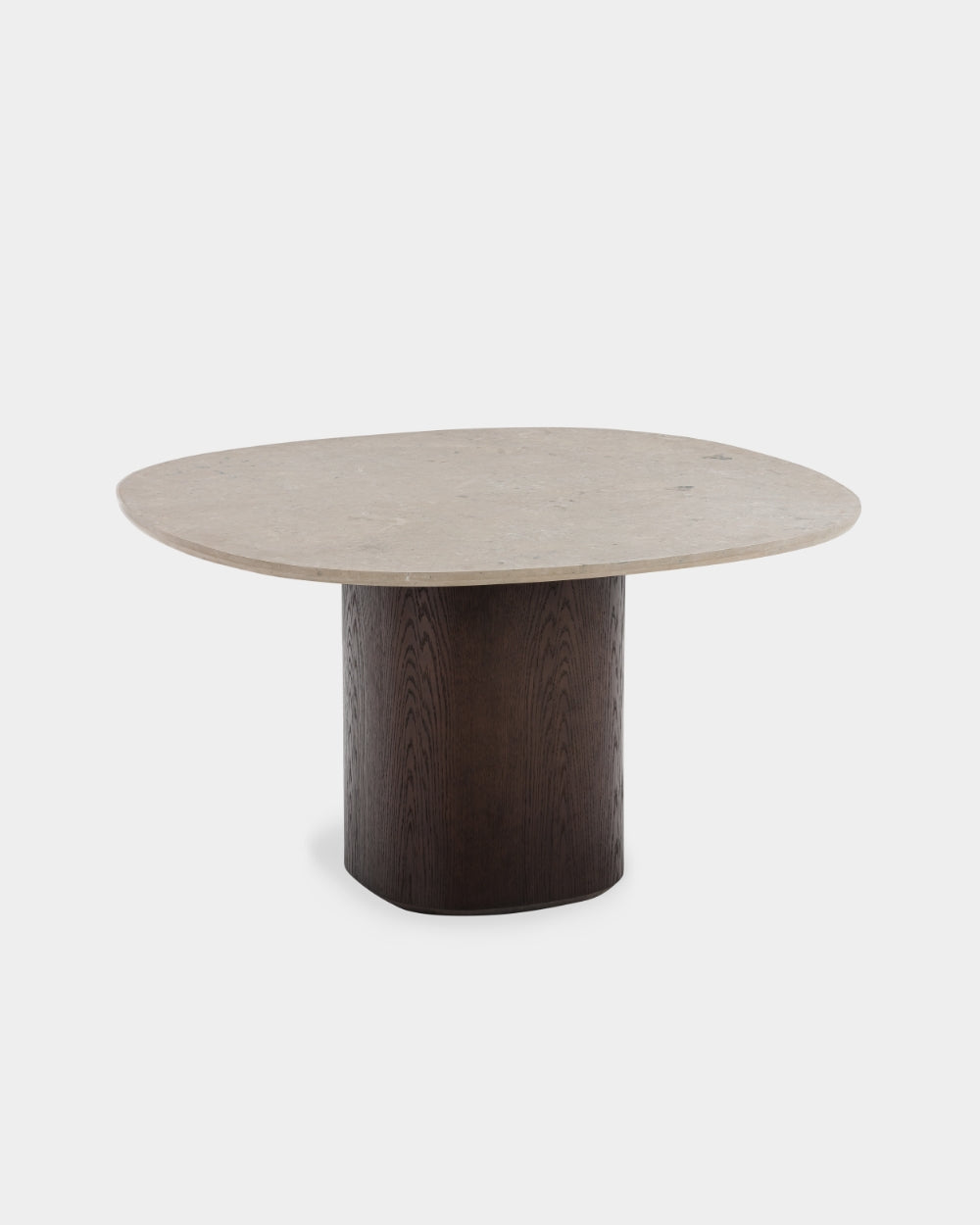Ovata Dining Table - Dining Table - Dark brown base