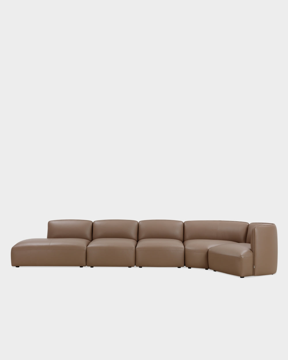 Panorama Sofa - Mod. 2 + 13 + 3 + 3 + 8 - Barona col. Sable