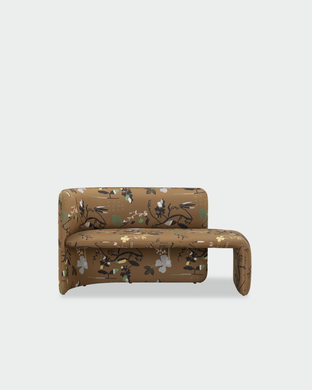 Rest Bench - Left-sided 1,5-seater - Eden col. 004 Thicket