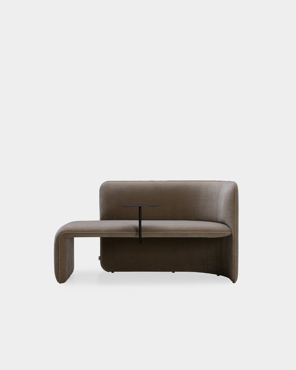 Rest Bench - Right-sided 1,5-seater - Comfort col. 08
