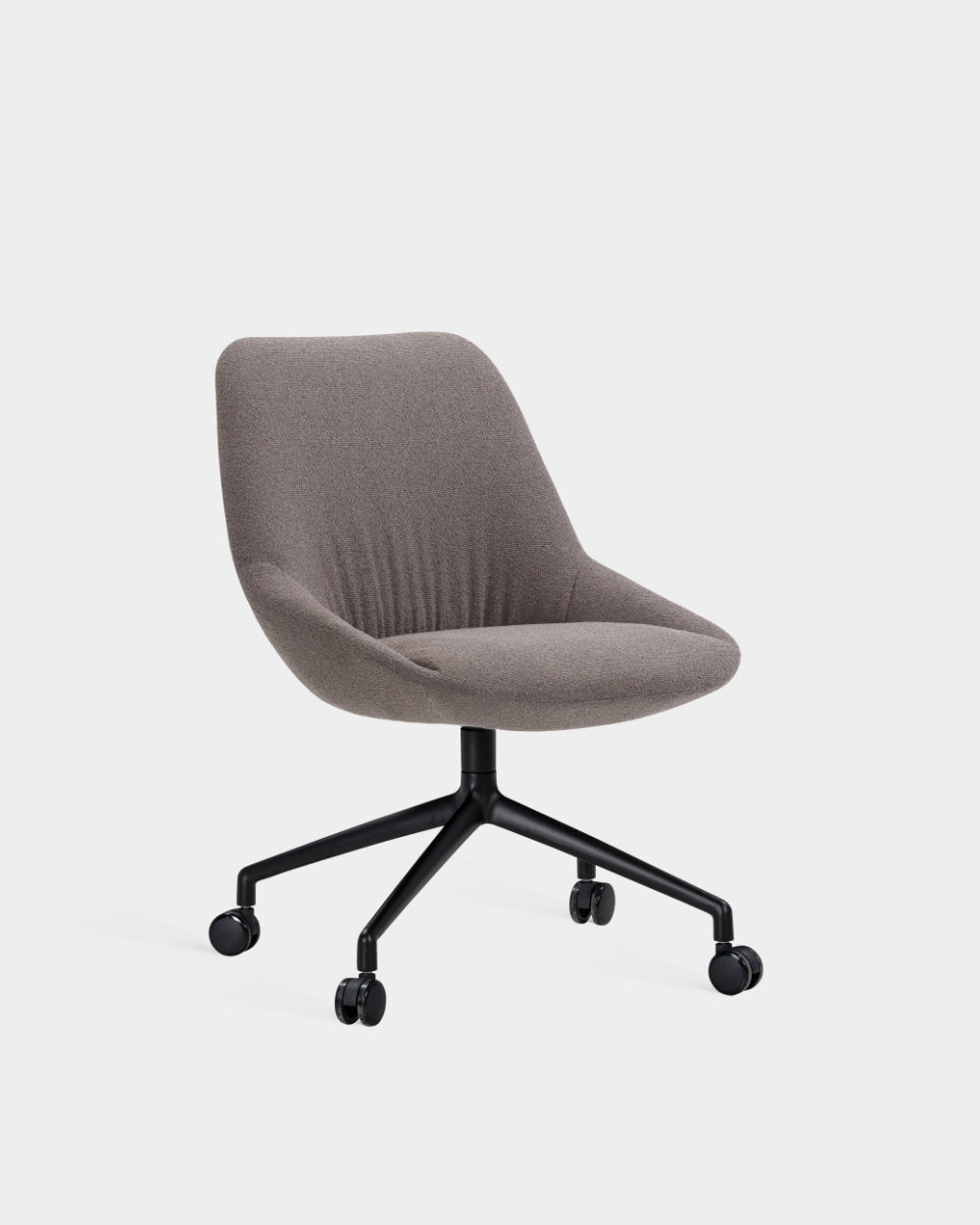 Sinum Chair - Swivel base with castors - Glow col. 14