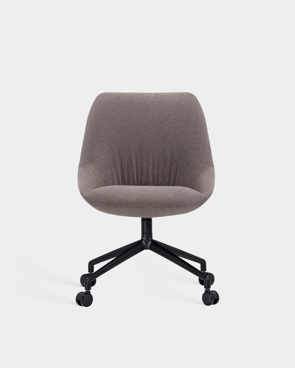 Sinum Chair - Swivel base with castors - Glow col. 14