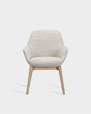 Sinum Chair - Wooden base - Tivoli col. 02