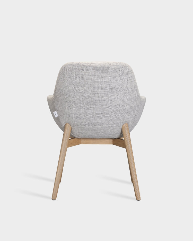 Sinum Chair - Wooden base - Tivoli col. 02