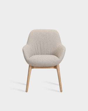 Sinum Chair - Wooden base - Cuddle col. 04