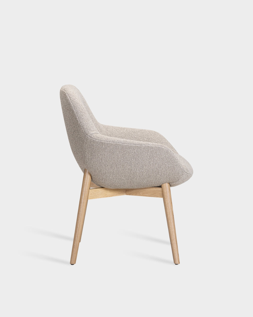 Sinum Chair - Wooden base - Cuddle col. 04