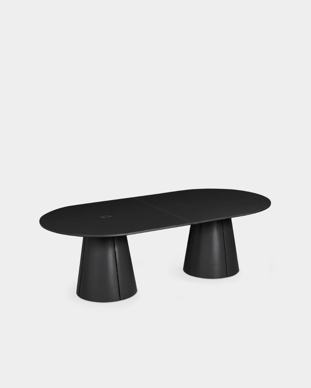 Trim Table - 240 x 120 cm - Black/black laminate