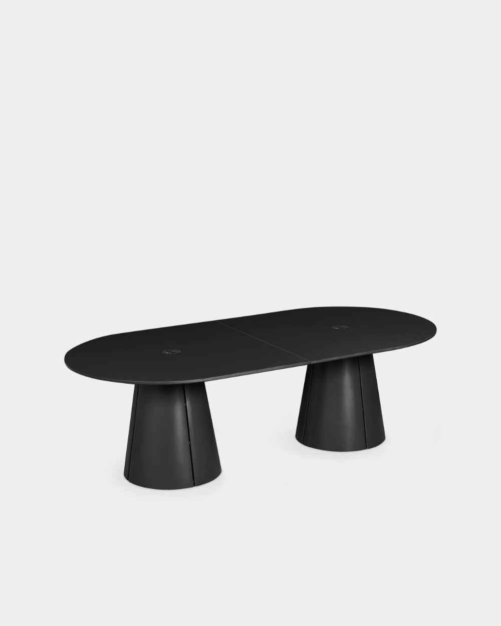 Trim Table - 240 x 120 cm - Black/black laminate